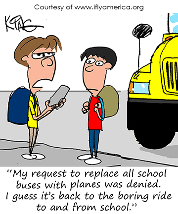More Aviation Cartoons