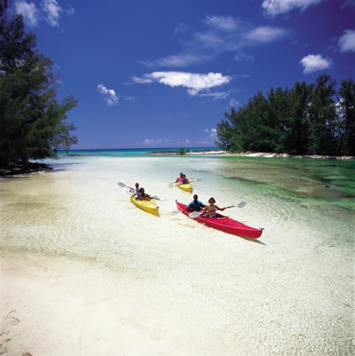 Kayaking in the Bahamas